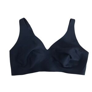 Knix Evolution Wireless Bra Black Seamless Adjustable Straps Size L+